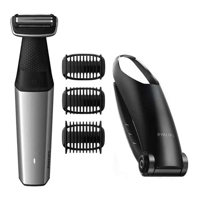 Afeitadora corporal Philips Bodygroom BG5020/15 con accesorio para la espalda