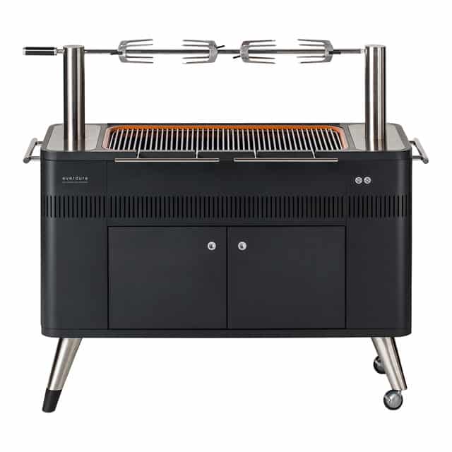 Barbacoa de carbón con encendido eléctrico Hub Everdure