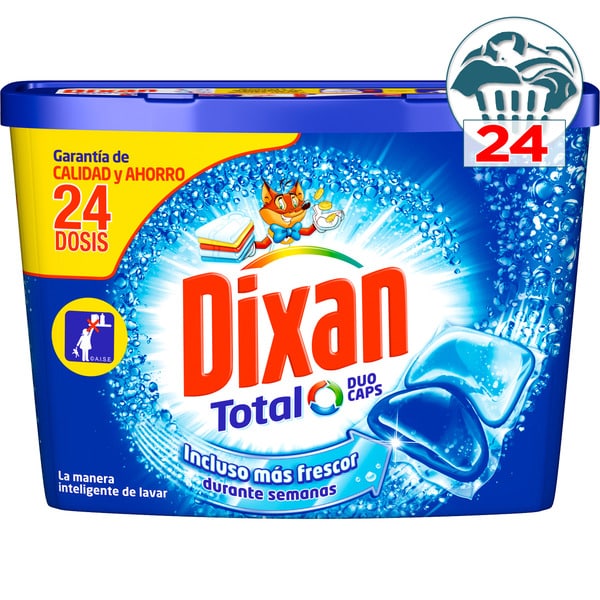 Detergente DIXAN Total – 24 lavados
