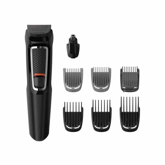 Multigroom Philips MG3730/15 cara y cabello con 8 herramientas