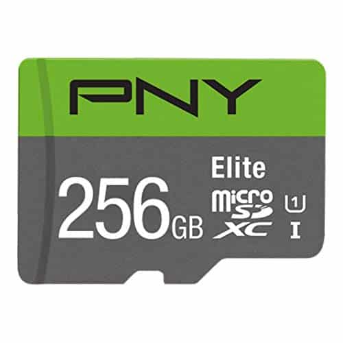 PNY Elite microSDXC card 256GB Class 10 UHS-I U1