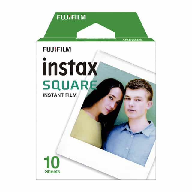 Película instantánea Fujifilm Instax Square – 10 hojas
