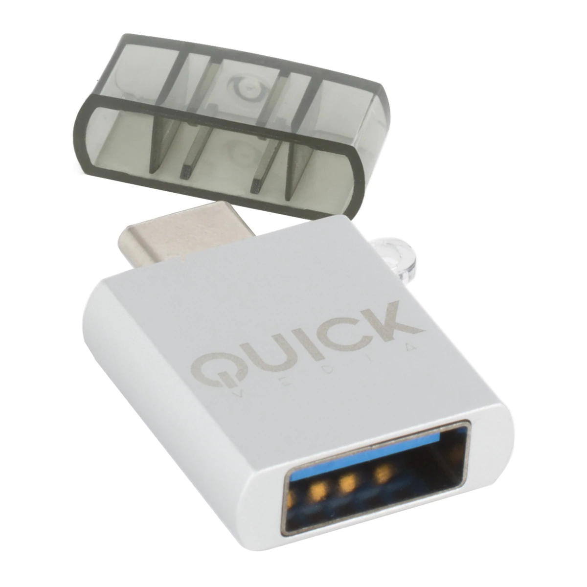 Adaptador Quickmedia USB Type C a USB 3.0