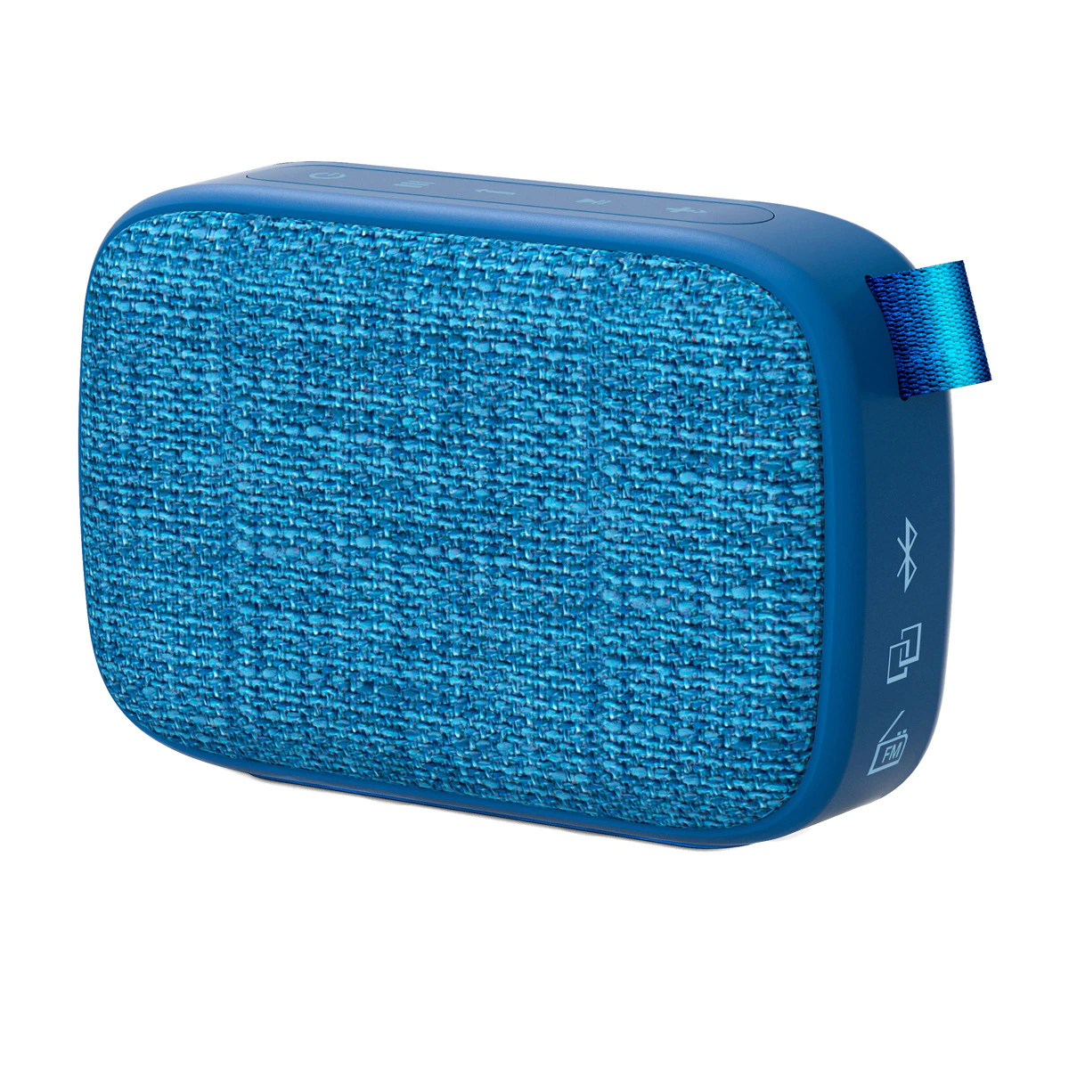 Altavoz portátil Energy Sistem Fabric Box 1+ Trend Blueberry inalámbrico Bluetooth
