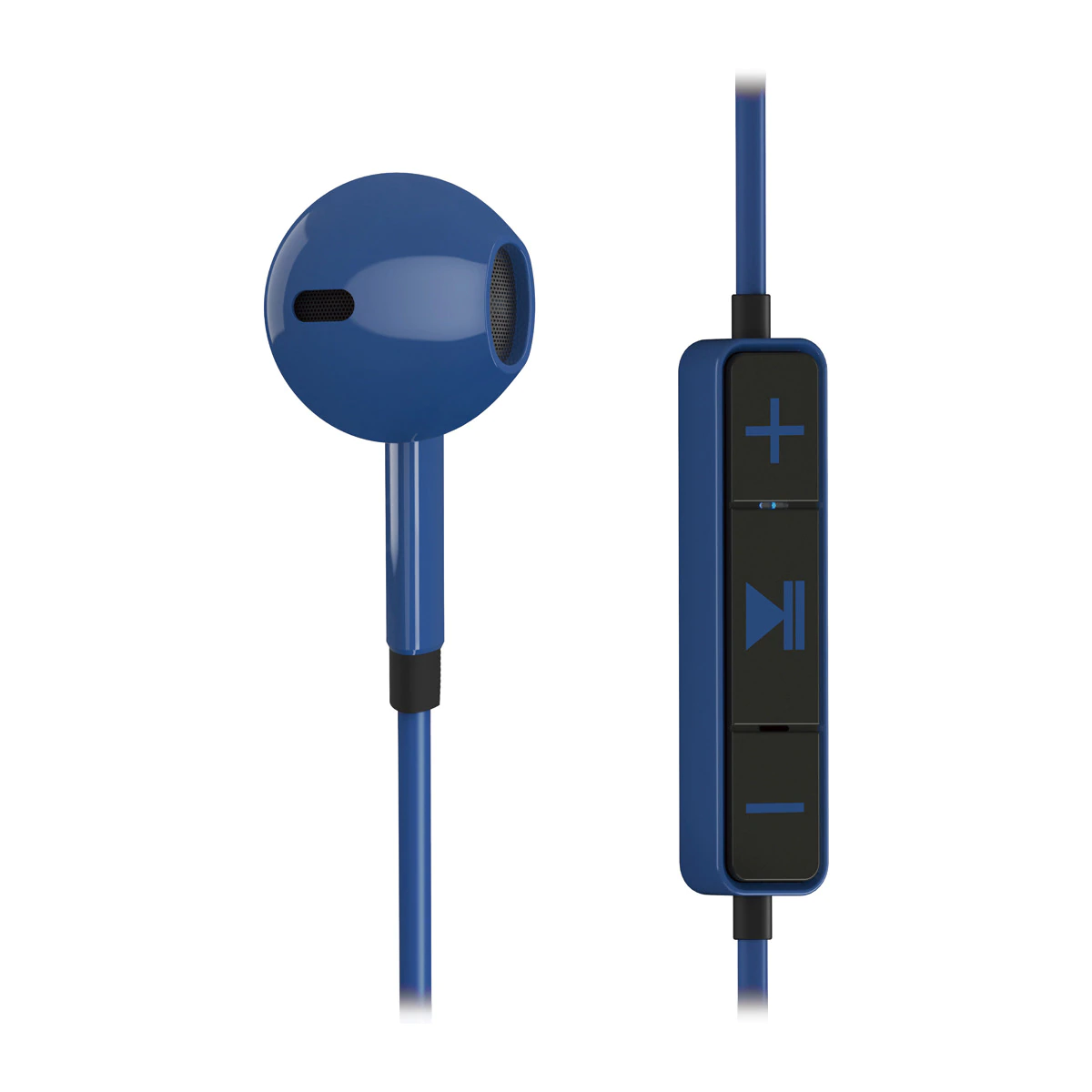 Auriculares de botón Energy Sistem Earphones 1 Blue Bluetooth