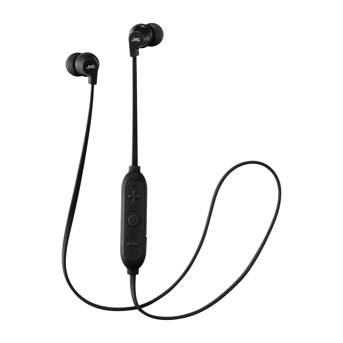 Auriculares de botón JVC HA-FX21BT-BE Negro con Bluetooth, micrófono y control remoto
