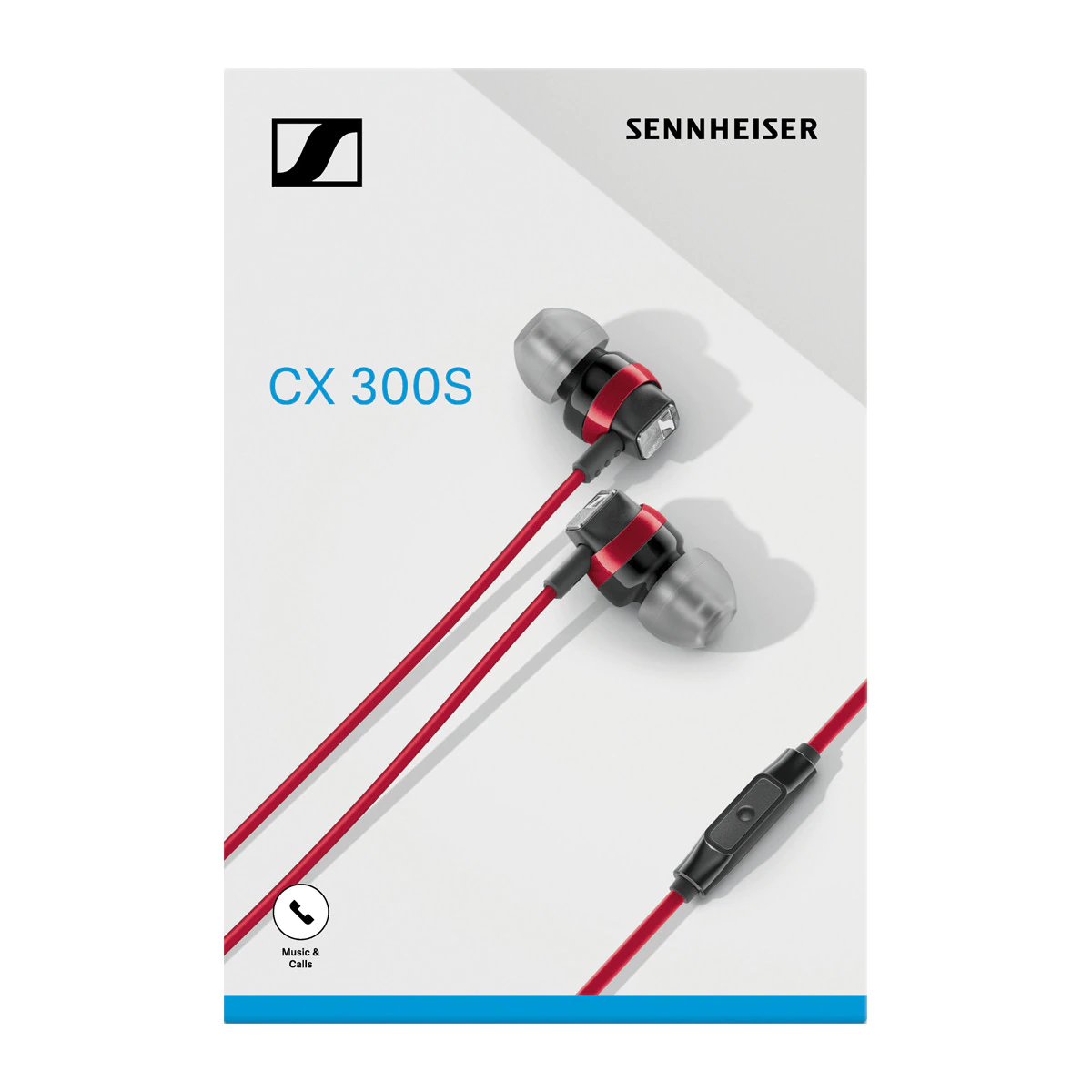 Auriculares de botón Sennheiser CX300S Rojo
