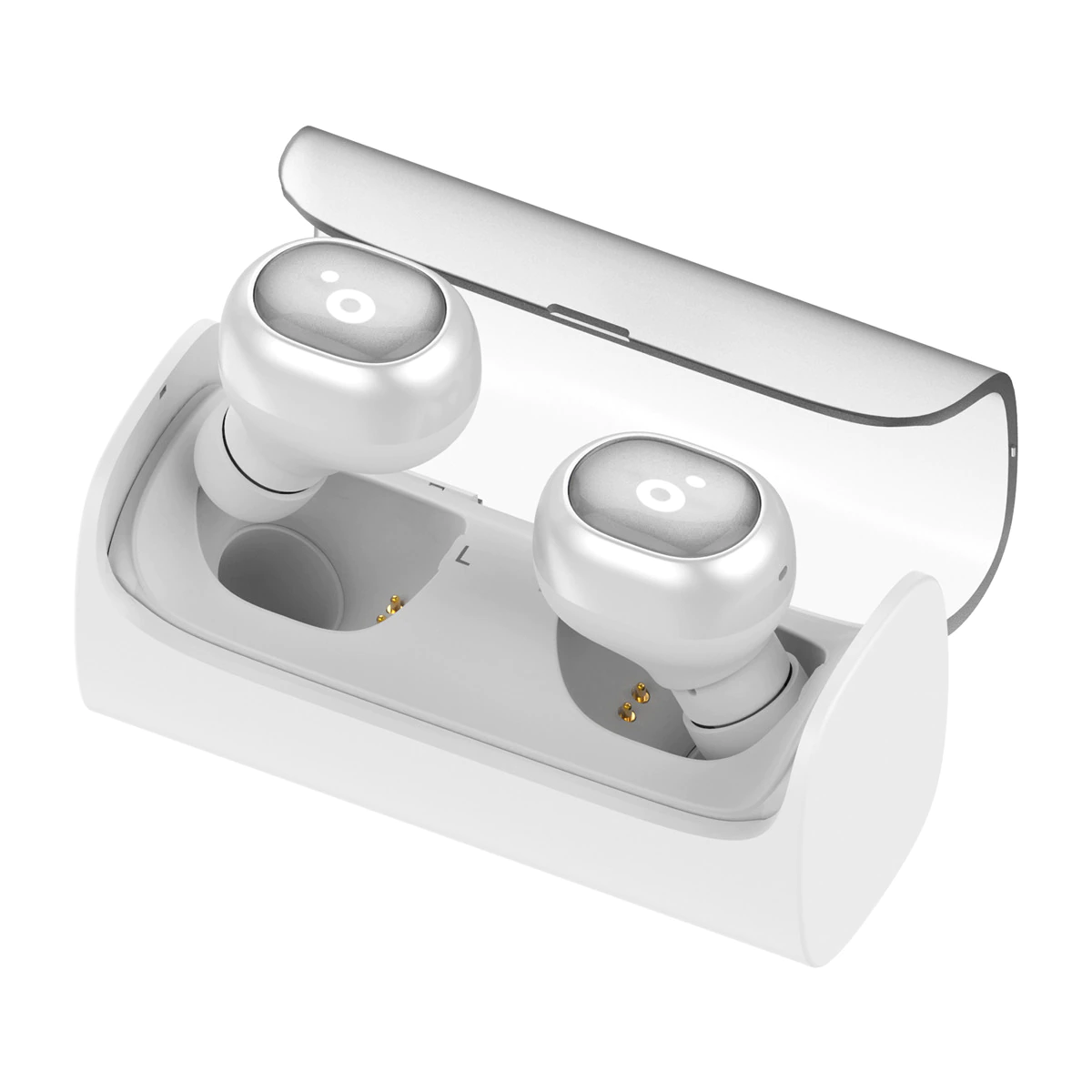 Auriculares de botón Sunstech Wavepods Blanco True Bluetooth V5.0 con micrófono