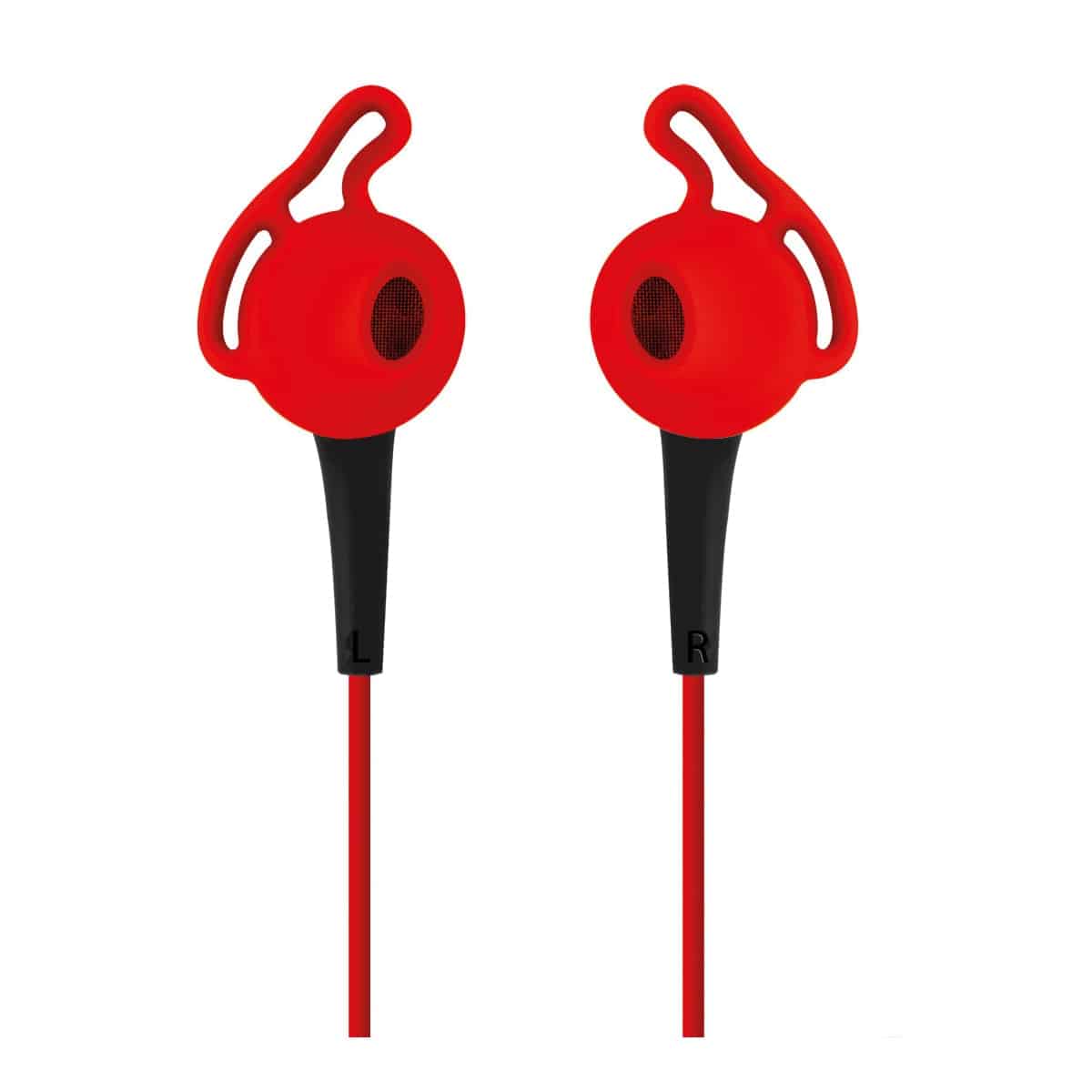 Auriculares deportivos de botón Iluv IEP416 Rojo manos libres