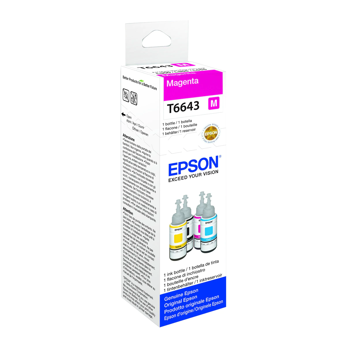 Botella tinta original EPSON Magenta 70 ml (T6643)