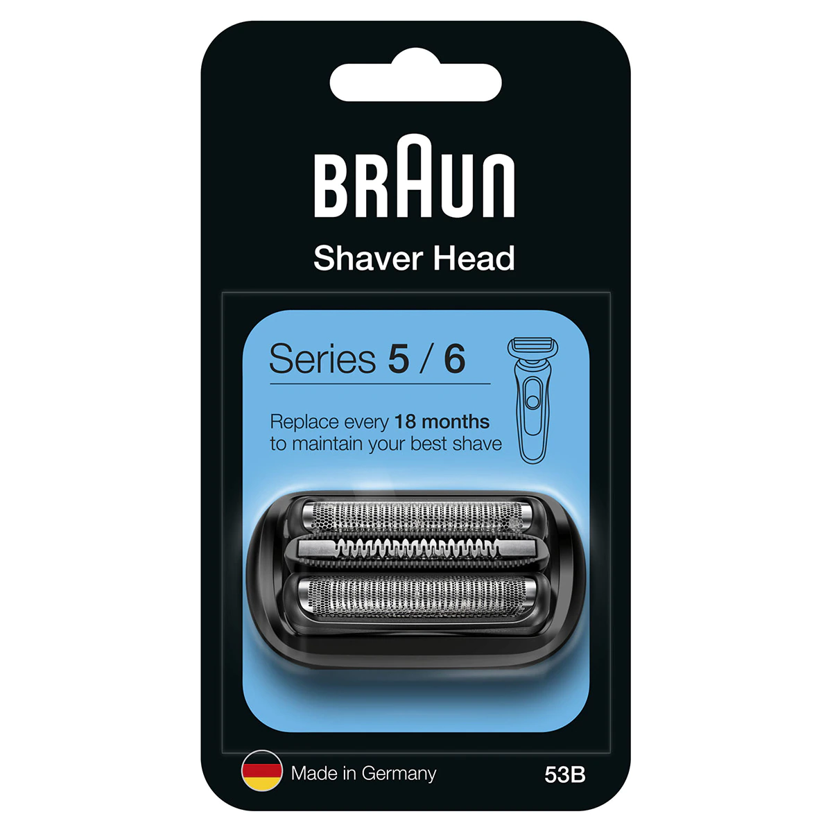 Cabezal de recambio para afeitadora eléctrica Braun Series 5