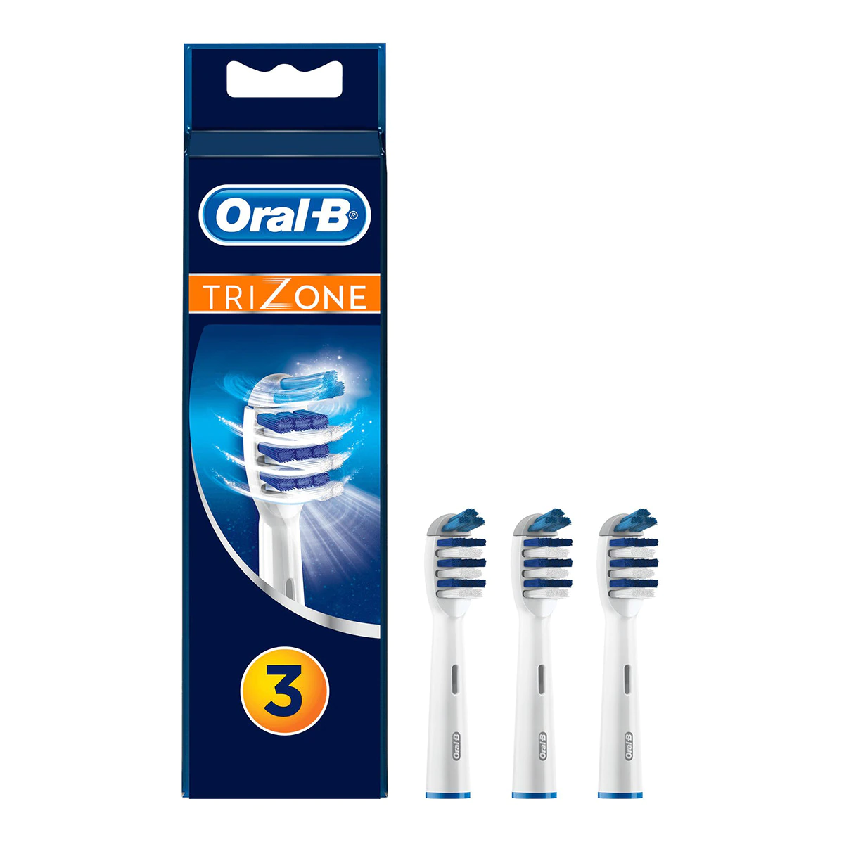 Cabezales de recambio Braun Oral-B TriZone para el cepillo dental eléctrico x3