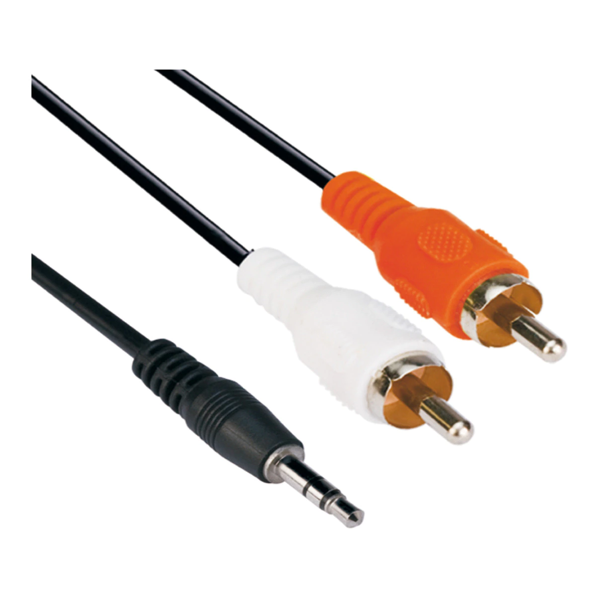 Cable de audio Inves CV212 de Mini Jack 3,5 mm a doble RCA de 3 metros