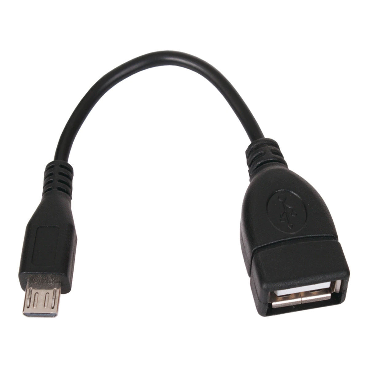 Cable de datos Inves CU226 OTG MicroUSB a USB de 0,20 metros