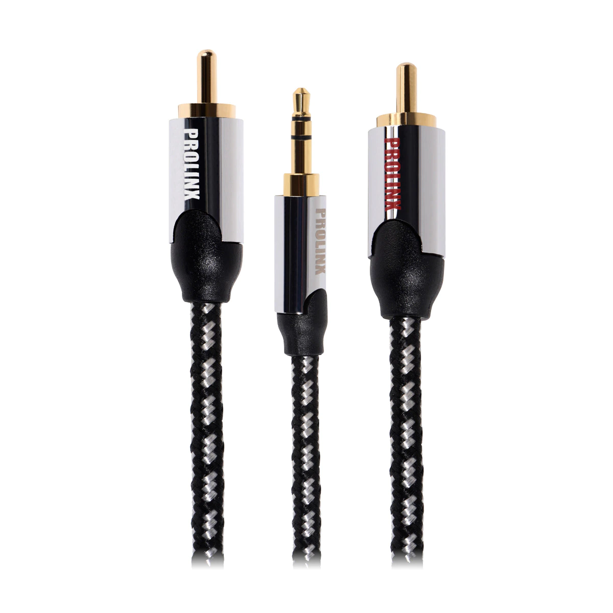 Cable Prolinx MJ4-A Audio Jack a 2 RCAs, 1 metro