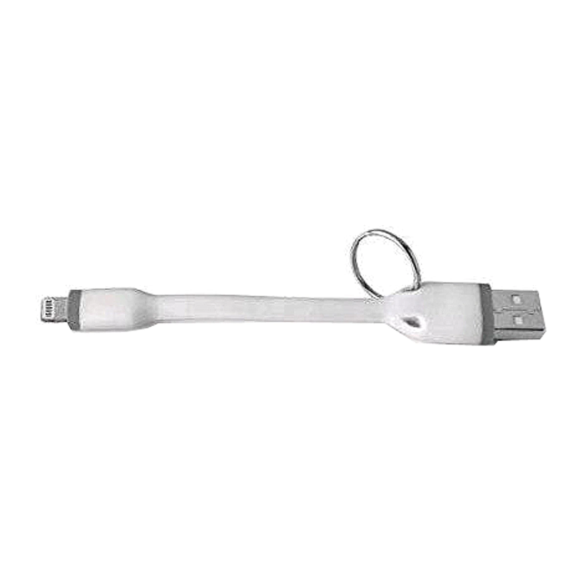 Cable USB a Lightning Celly KEYCHAIN Blanco