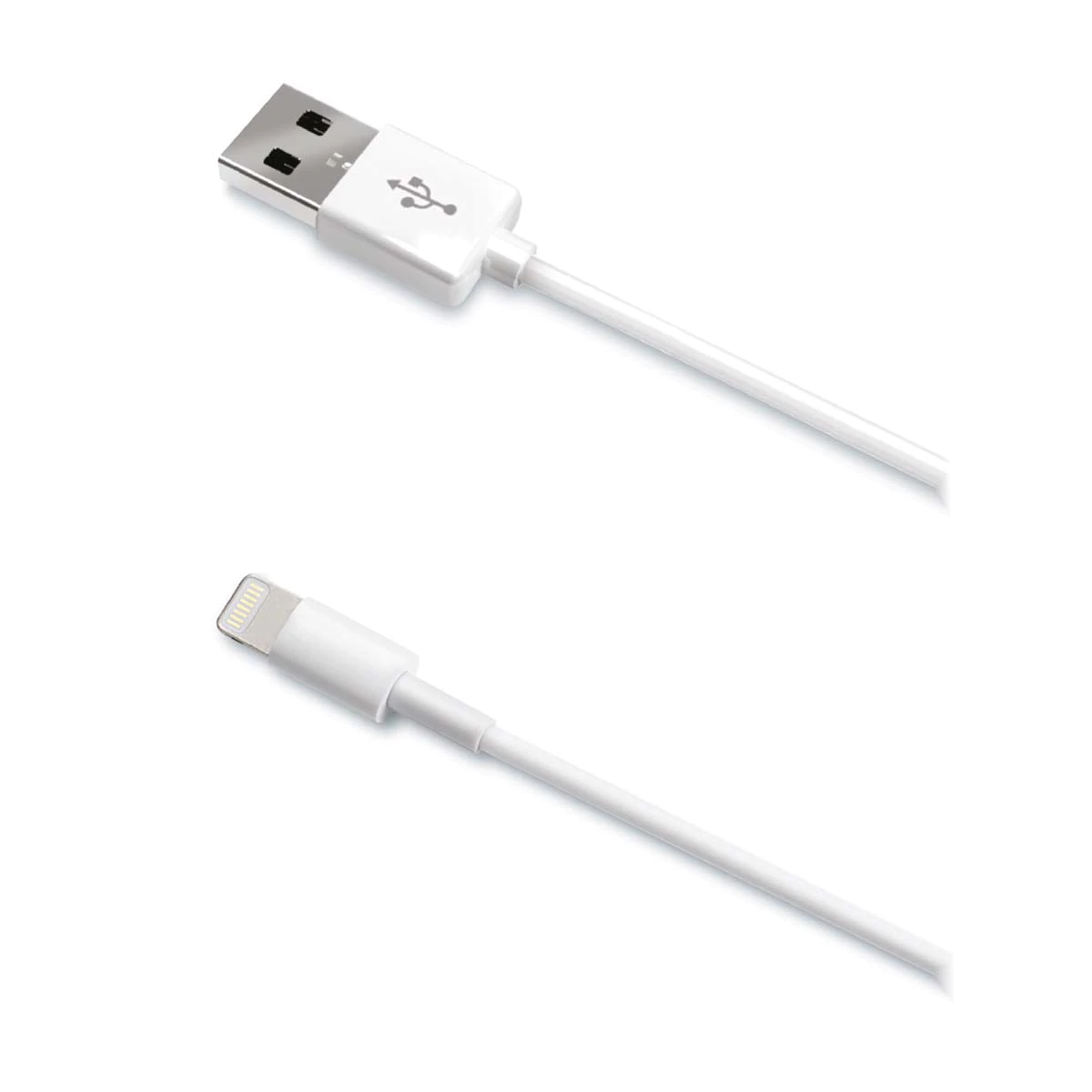 Cable UUB Celly a Micro-USB/ Lighting Blanco
