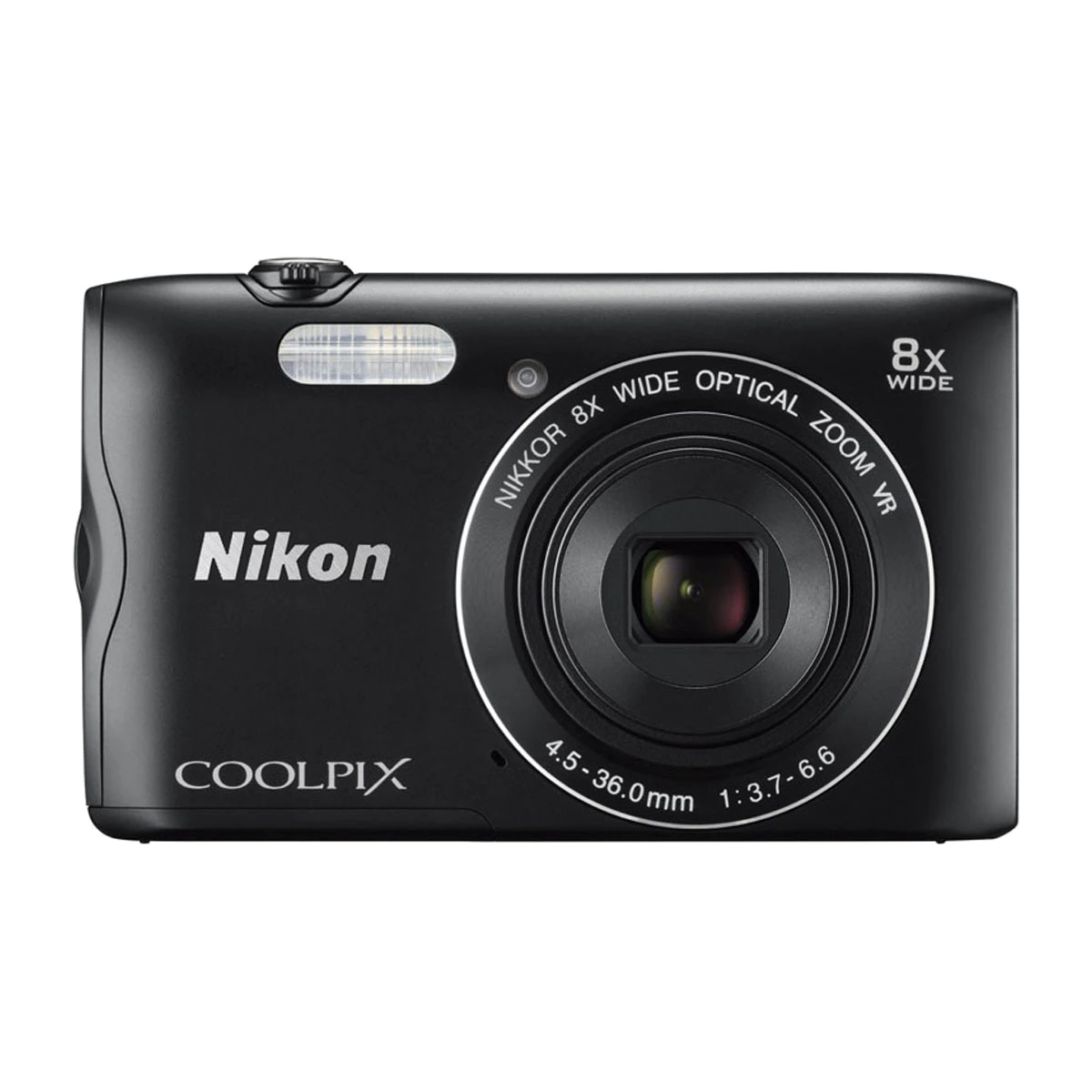 Cámara compacta Nikon Coolpix A300 20,1 MP Negra