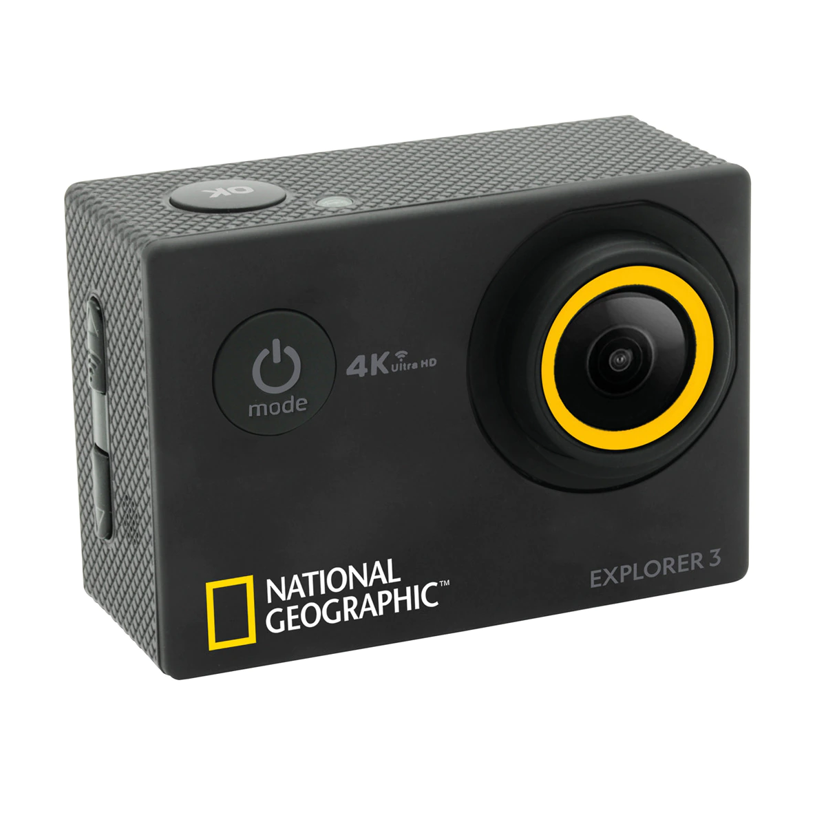 Cámara deportiva National Geographic Explorer 3 4K Wi-Fi Set con Doble Batería con función webcam