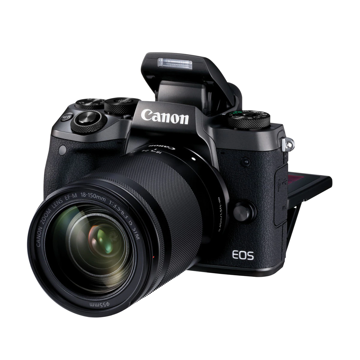 Cámara Evil Canon EOS M50 Negra con Objetivo EF-M 18-150 MM
