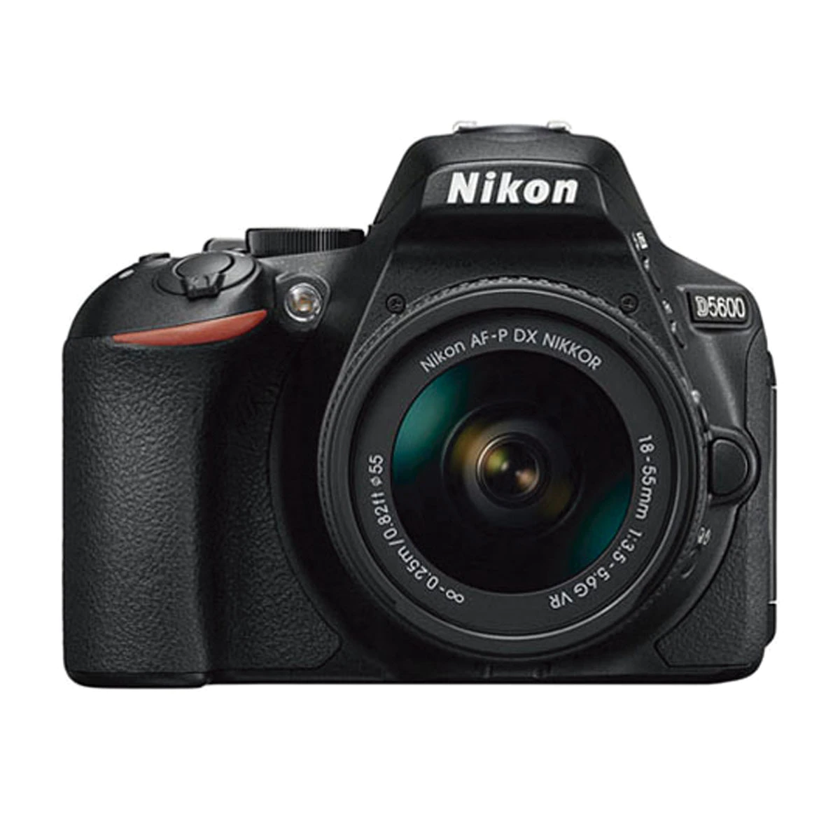 Cámara réflex Nikon D5600 con Objetivo AF-P DX 18-55 mm VR