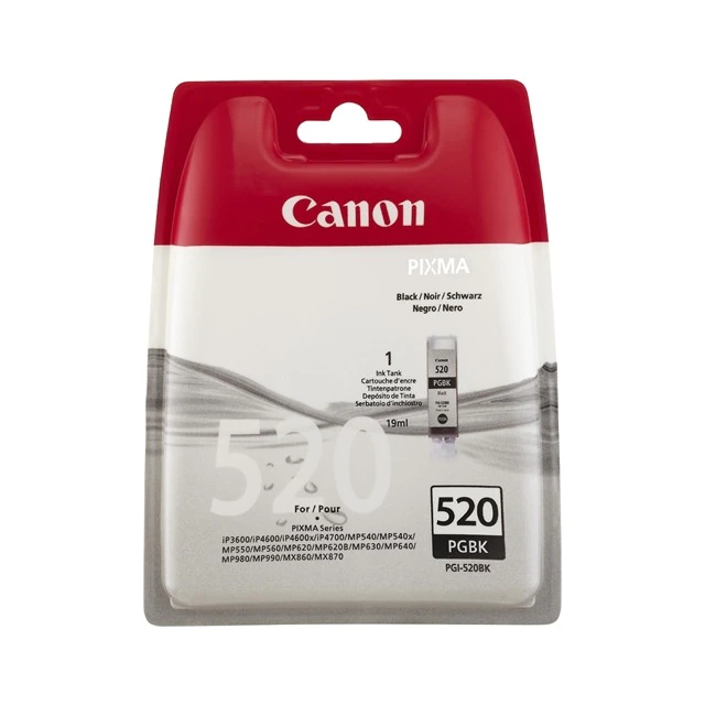 Cartucho original Canon PGI-520BK negro