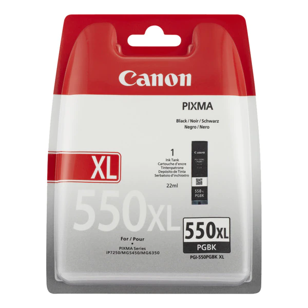 Cartucho original Canon PGI-550 XL negro