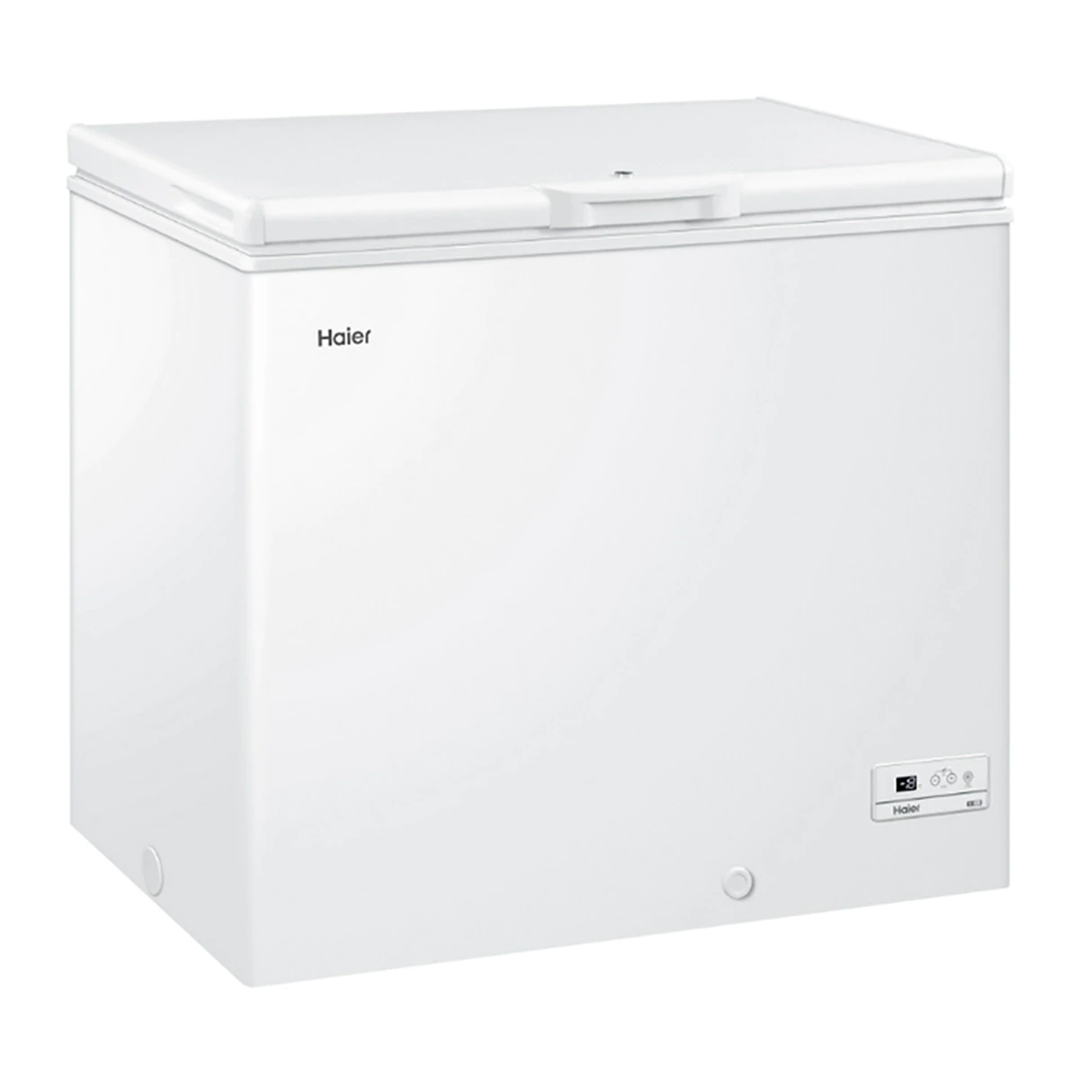 Congelador horizontal Haier HCE-203R de 203 litros con cesto metálico y cerradura