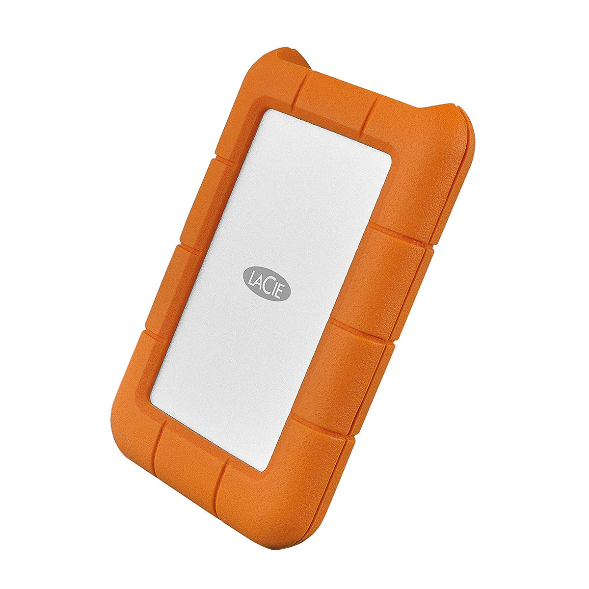 Disco duro externo portátil LaCie Rugged 1TB USB-C naranja