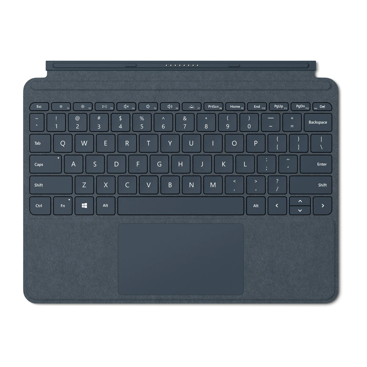 Funda azul cobalto con teclado Microsoft Type Cover para Surface Go