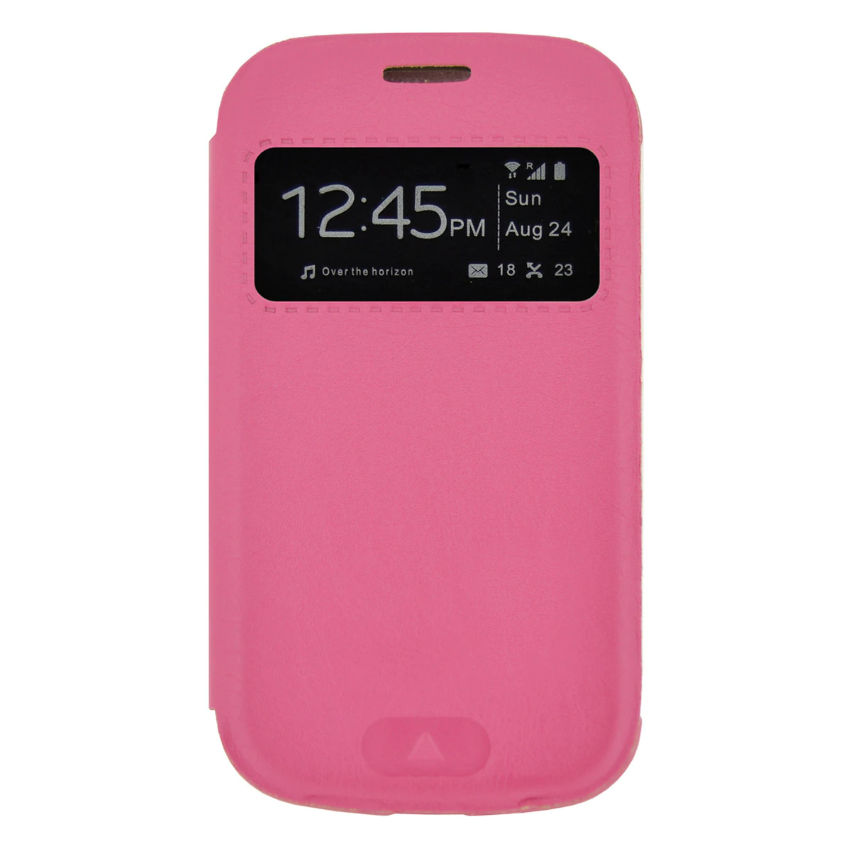 Funda libro 4-OK para Samsung Galaxy Trend S7560 rosa