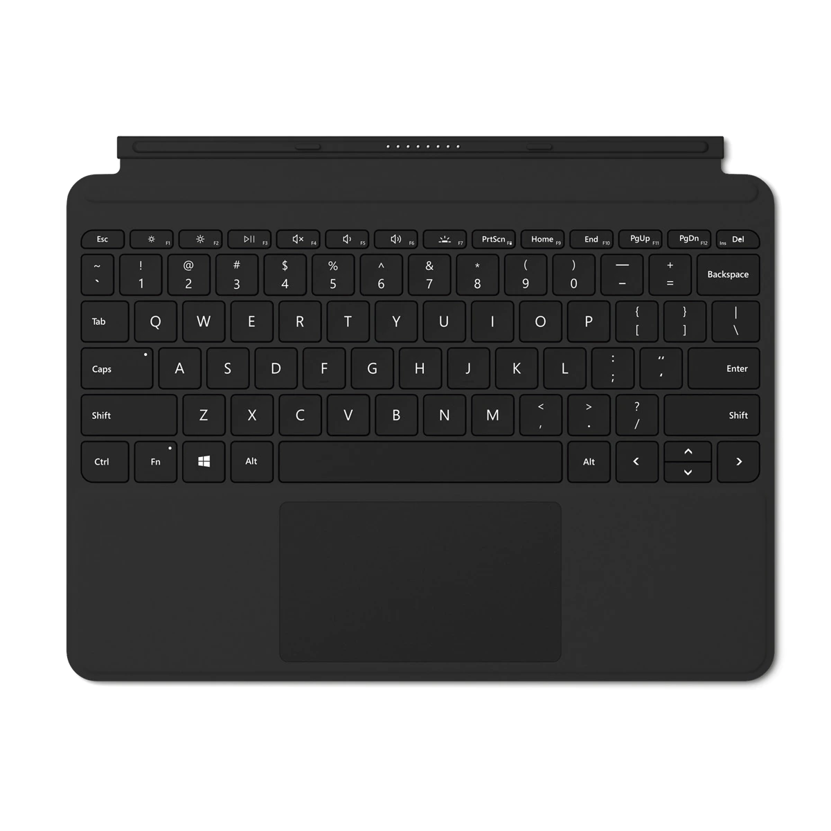 Funda negra con teclado Microsoft Type Cover para Surface Go
