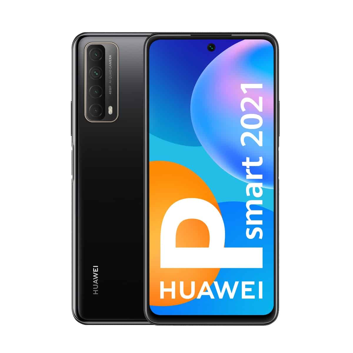 Huawei P Smart 2021 4 GB + 128 GB negro móvil libre