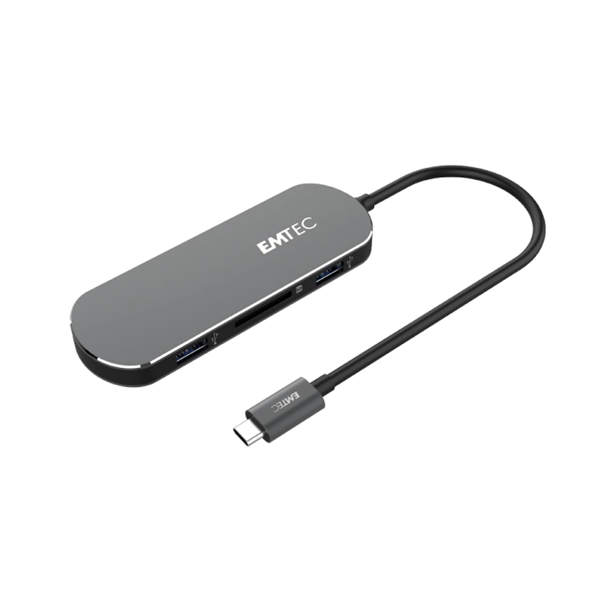 Hub Emtec USB-C 6 en 1
