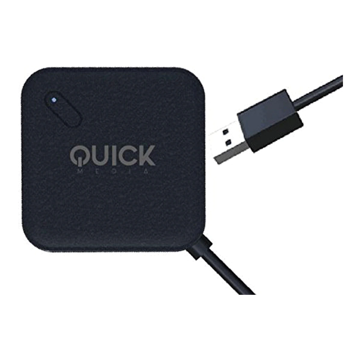 Hub Quickmedia QMH304PB 4 Puertos USB 3.0