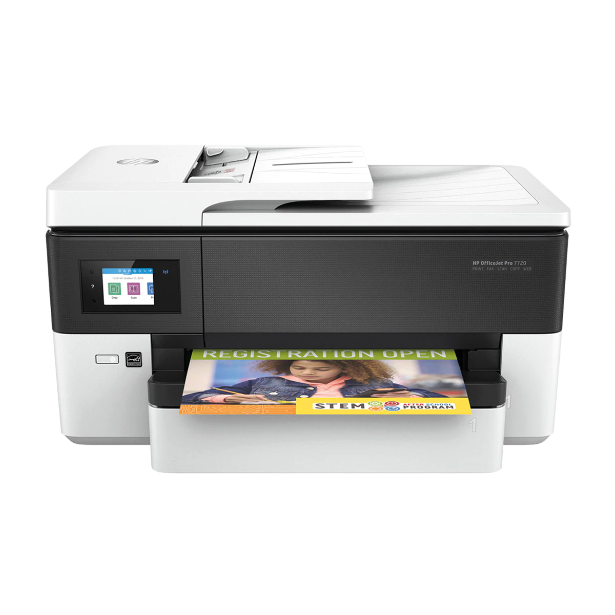 Impresora Multifunción tinta HP OfficeJet Pro 7720, Fax, Wi-Fi, Impresión en A3