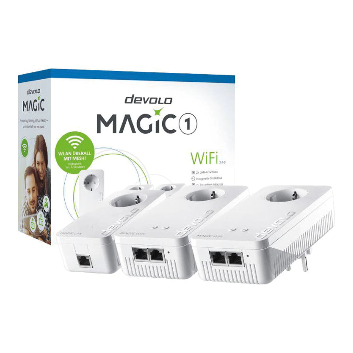 Kit Multiroom PLC Devolo Magic 1 WiFi 2-1-3