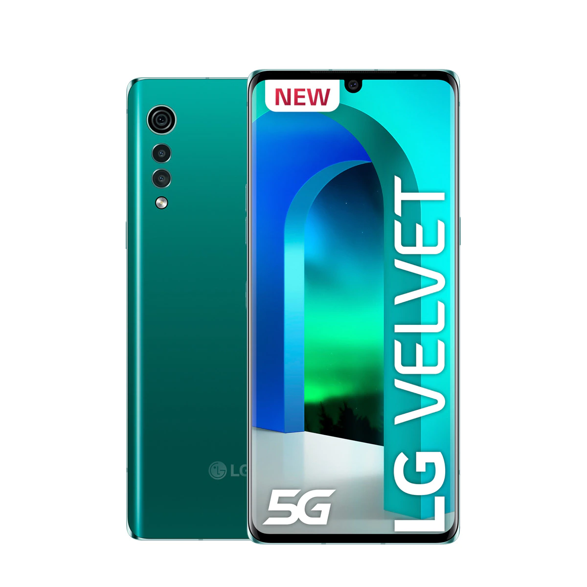 LG Velvet 5G 6 GB + 128 GB verde móvil libre