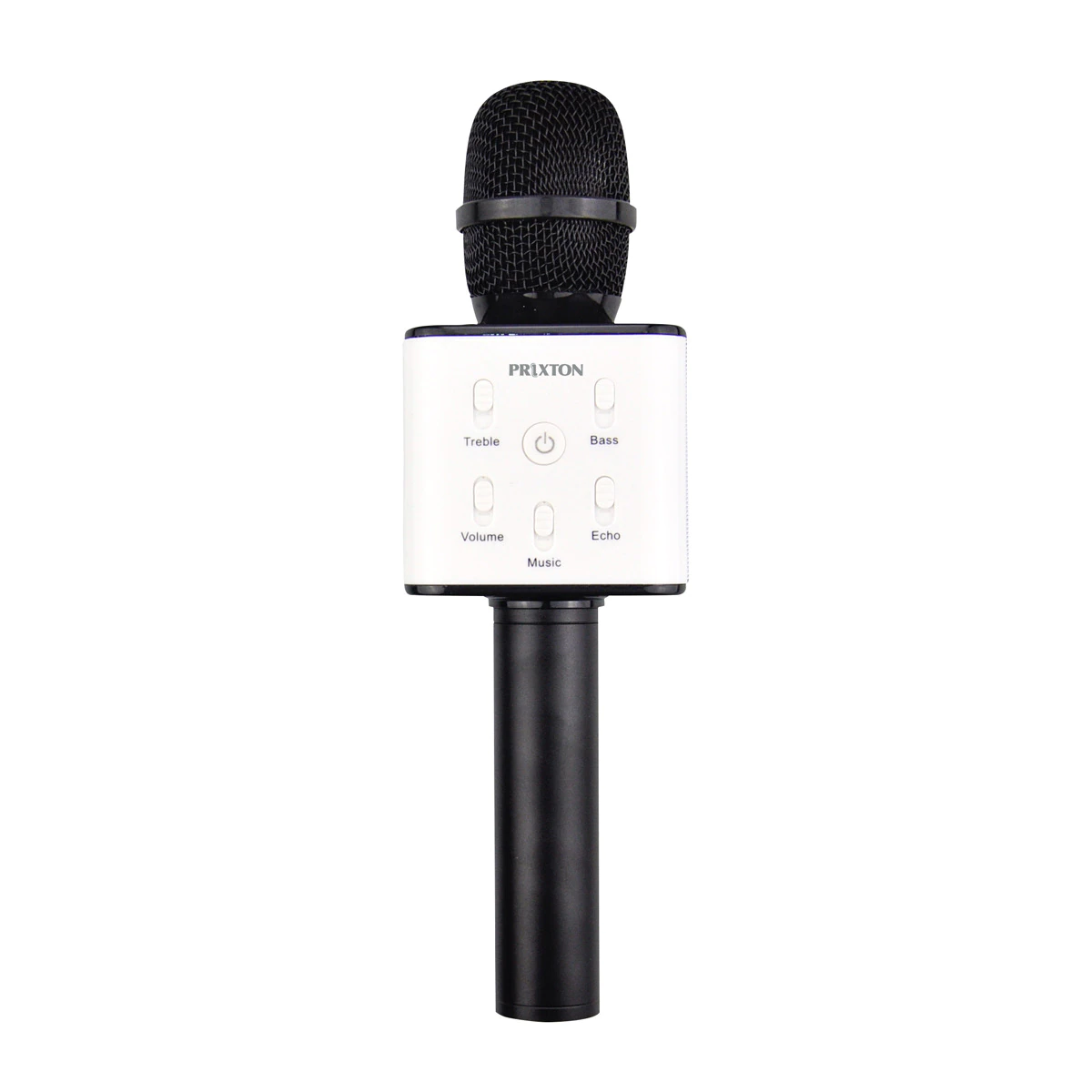 Microfono con altavoz Prixton MICROBTN Negro con Bluetooth