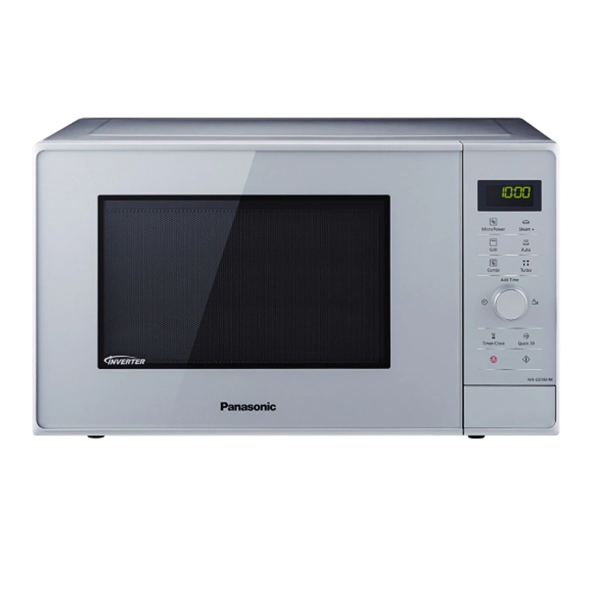 Microondas Panasonic NN-GD36HMSUG Inverter con capacidad de 23 litros y grill