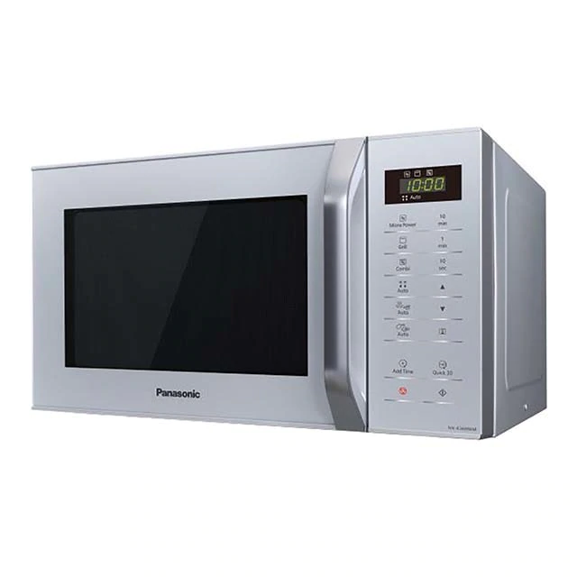 Microondas Panasonic NN-K36HMMEBG con capacidad de 23 litros y grill