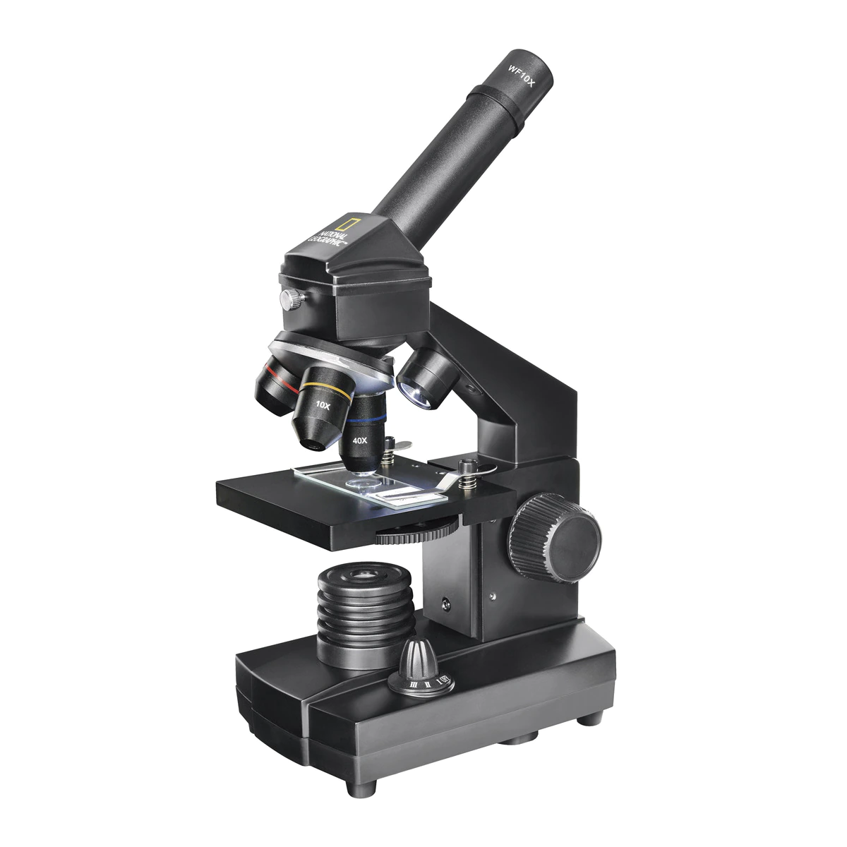 Microscopio National Geographic 40x-1280x con Adaptador para Smartphone