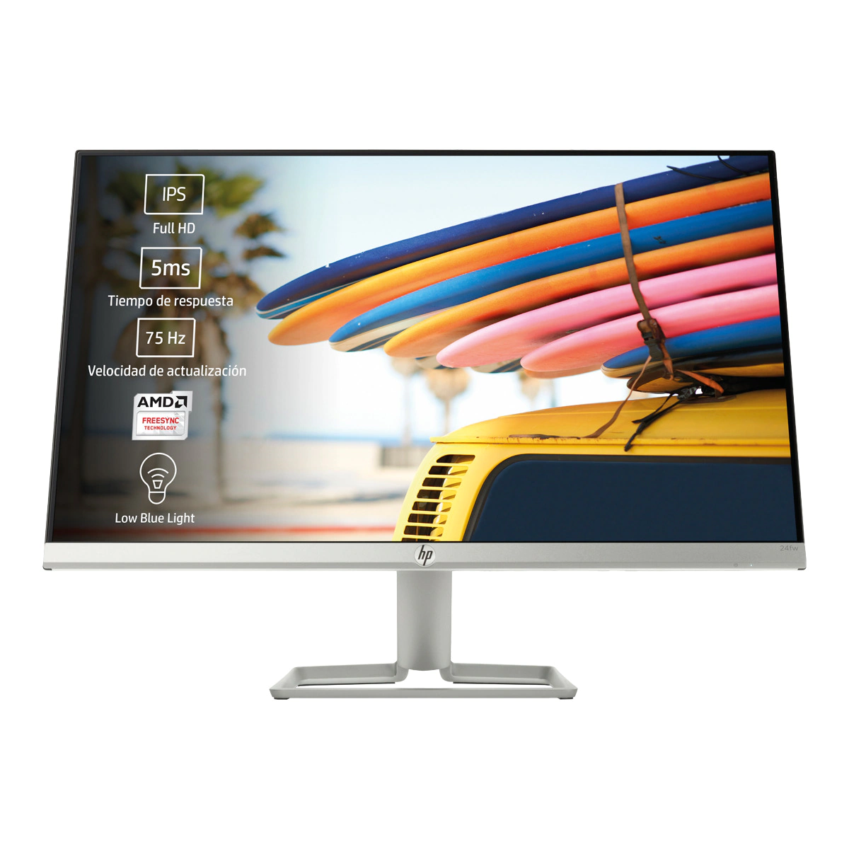 Monitor PC 60,45 cm (23,8″) HP 24fw, Full HD, AMD FreeSync