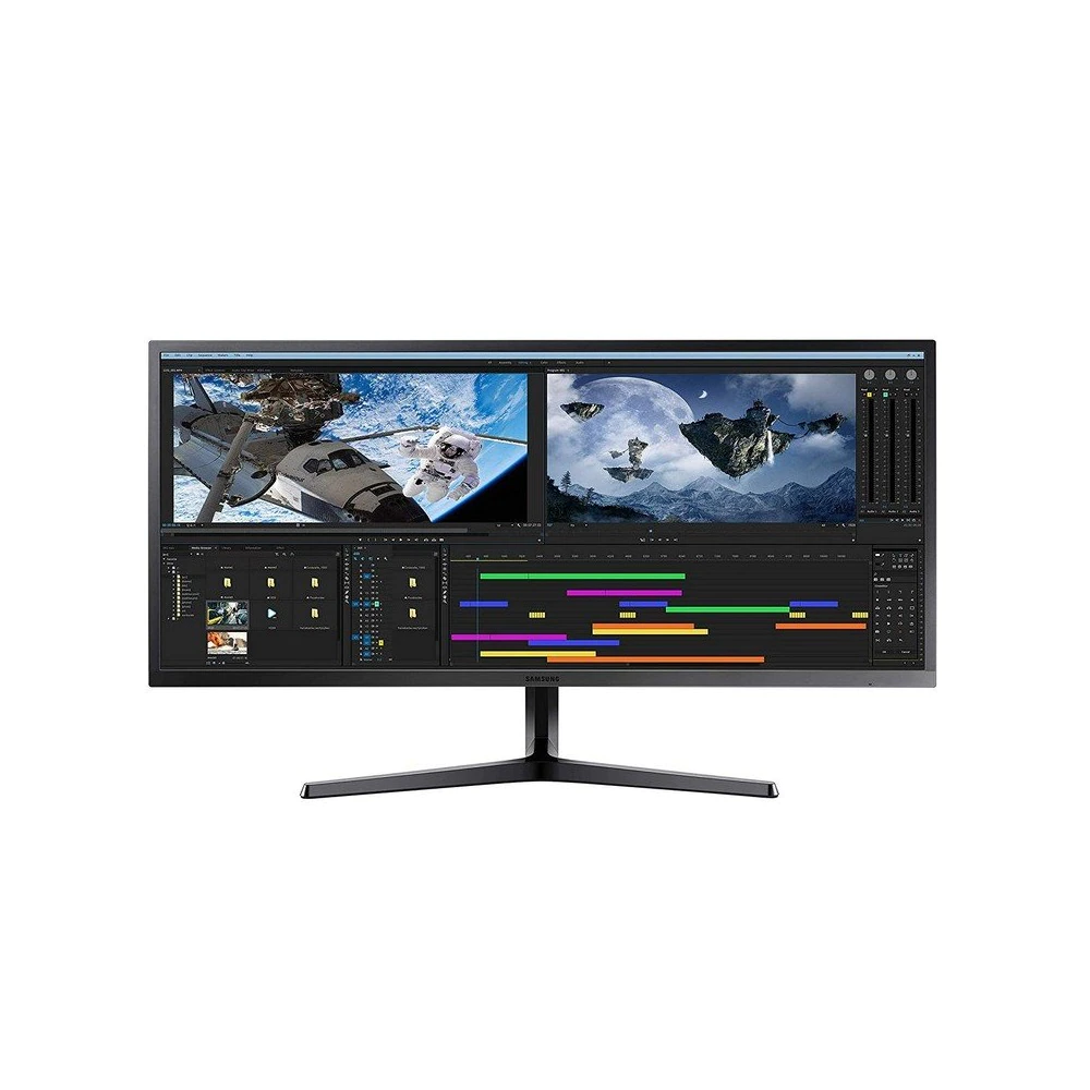 Monitor SAMSUNG LS34J550WQU 34.1'' LED 4K UltraHD
