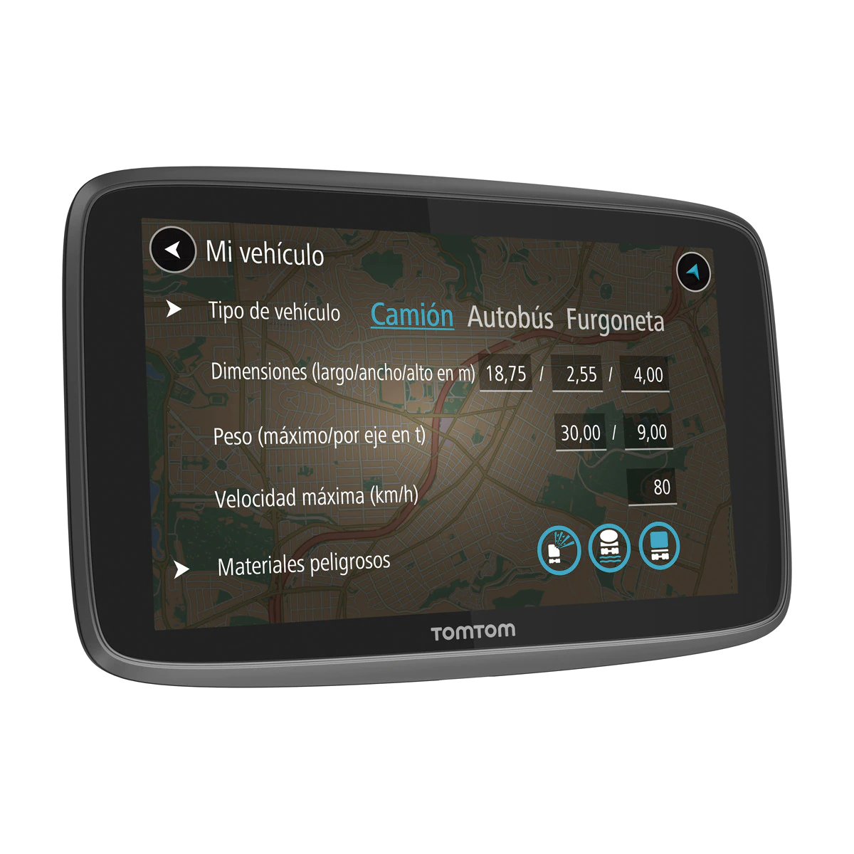 Navegador GPS para camiones TomTom GO Professional 6200 Wi-Fi