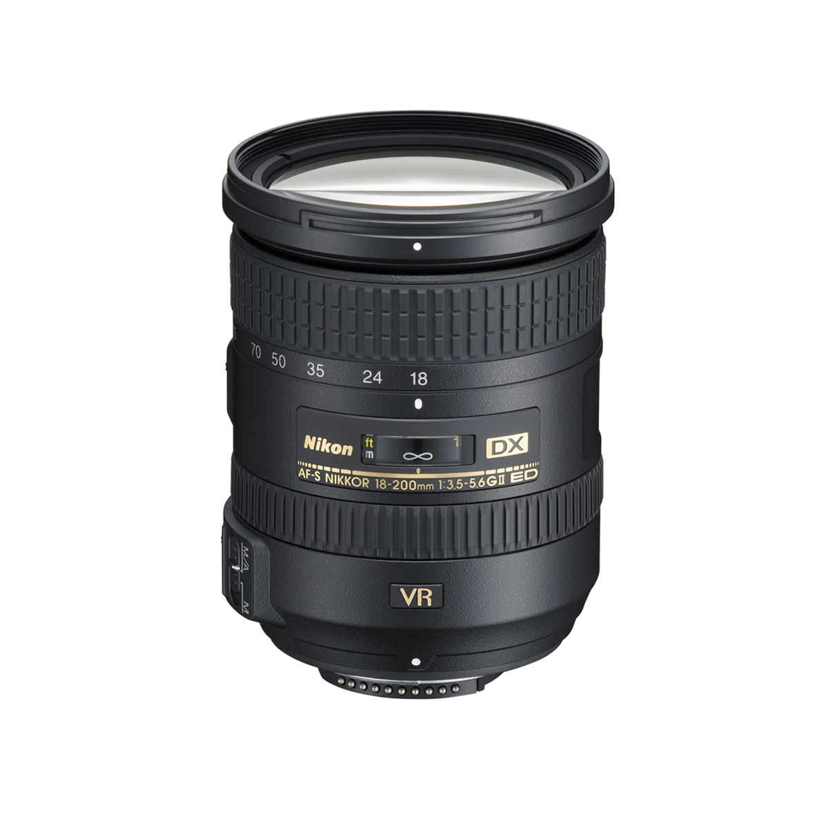 Objetivo Nikon 18-200 mm F/3,5-5,6 G IF-ED AF-S VR DX para Nikon SLR