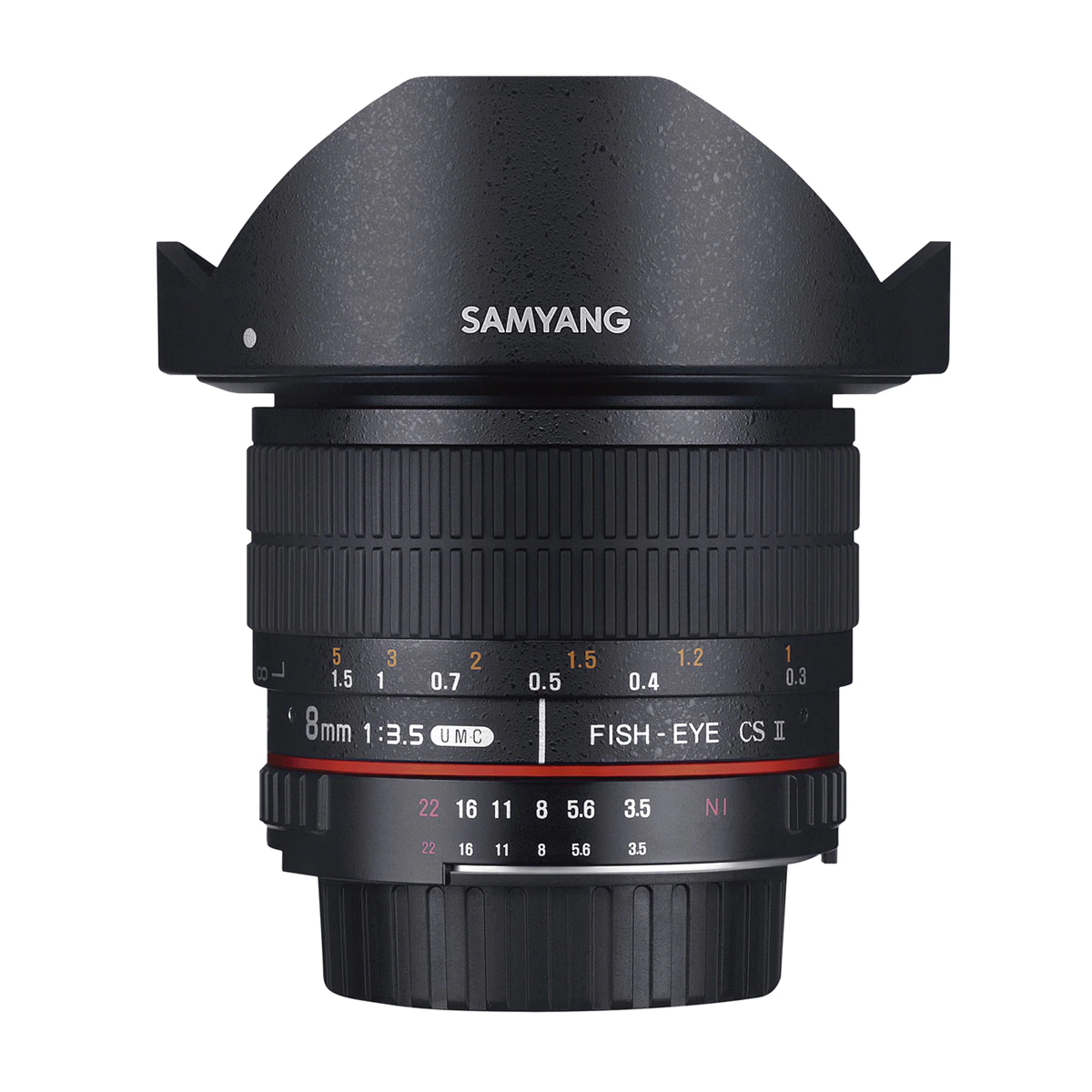 Objetivo Samyang 8mm f/3.5 Ojo de pez CSII para Sony E
