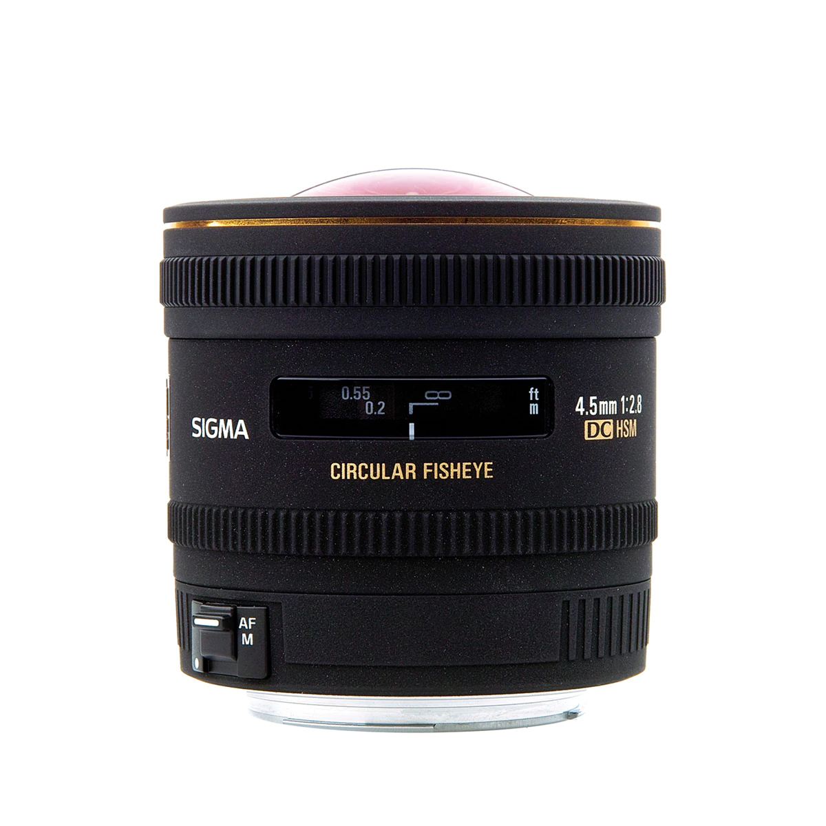 Objetivo Sigma 4,5 mm F/2,8 EX DC HSM Ojo de Pez para Nikon SLR