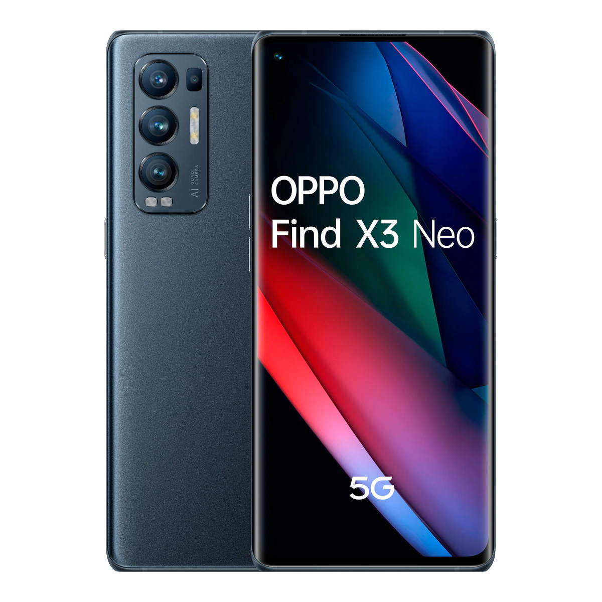 Oppo Find X3 Neo 12 GB + 256 GB Negro móvil libre