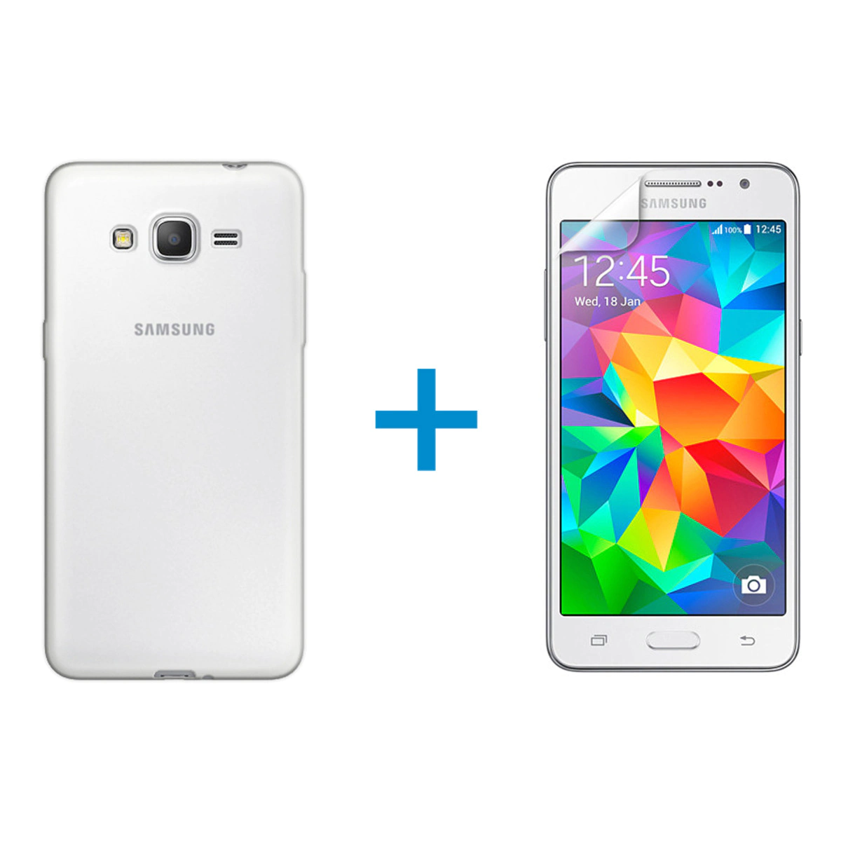 Pack 4-OK Protek Dúo para Samsung Galaxy Grand Prime